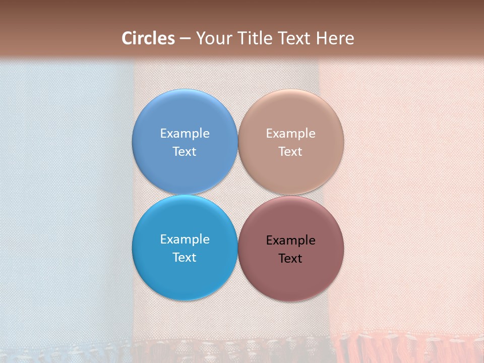 Headscarf Craft Garment PowerPoint Template