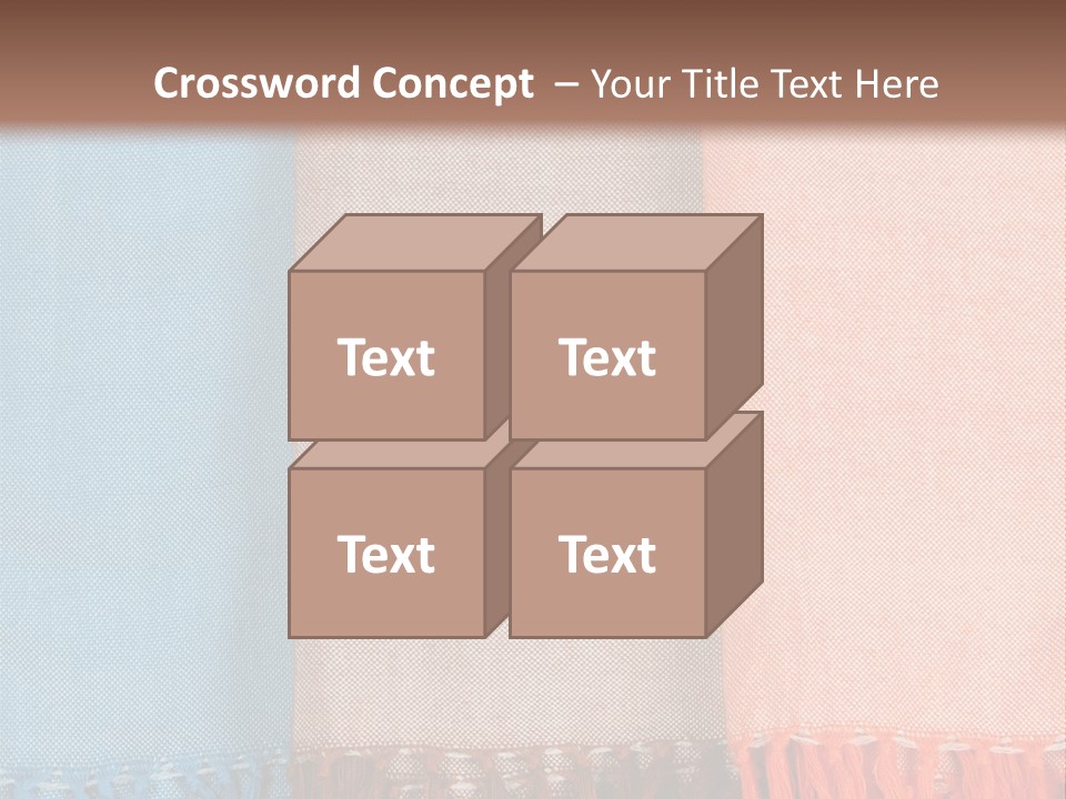 Headscarf Craft Garment PowerPoint Template