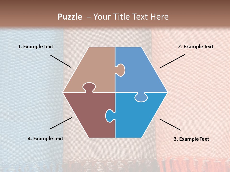 Headscarf Craft Garment PowerPoint Template