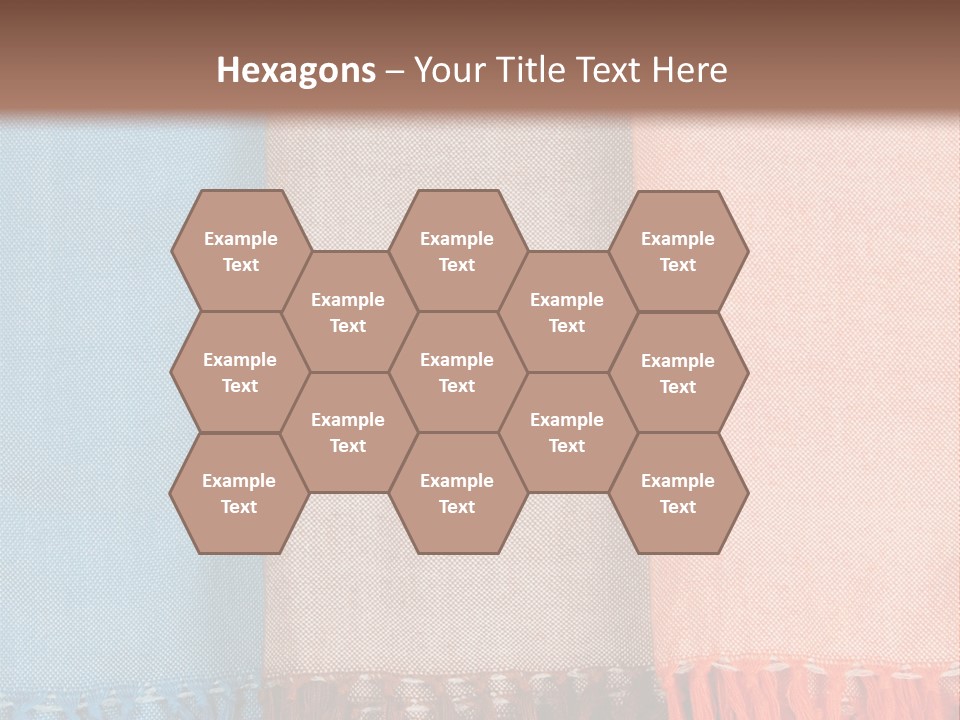 Headscarf Craft Garment PowerPoint Template