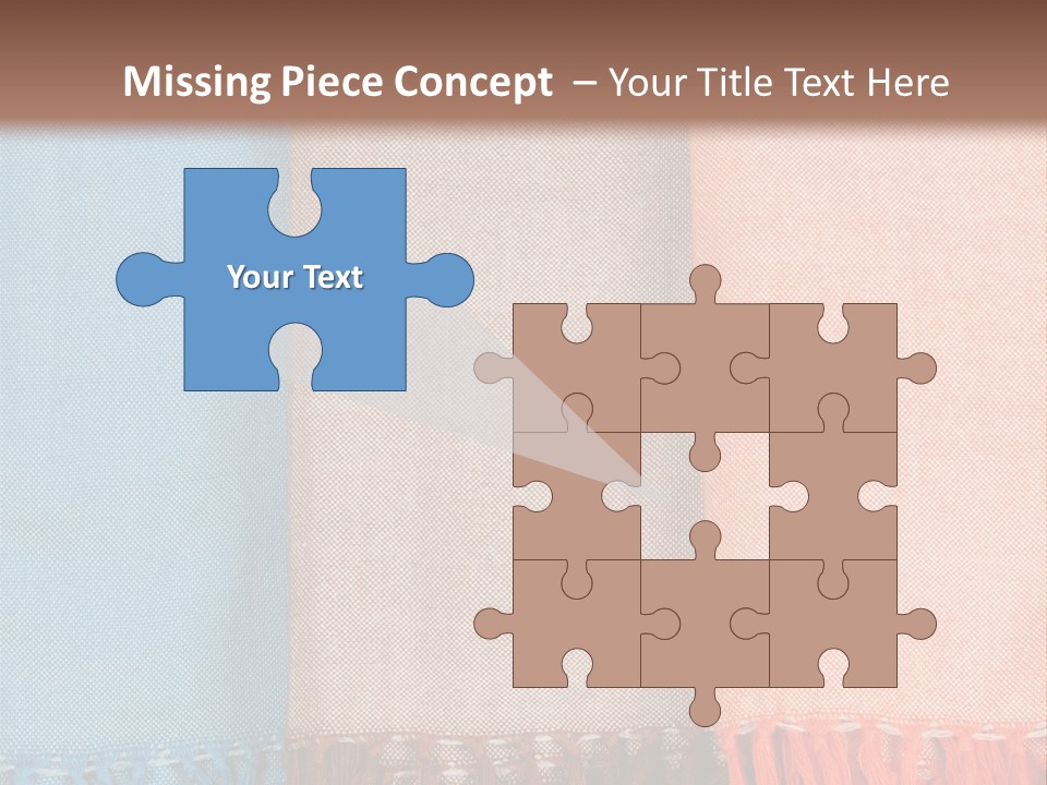 Headscarf Craft Garment PowerPoint Template