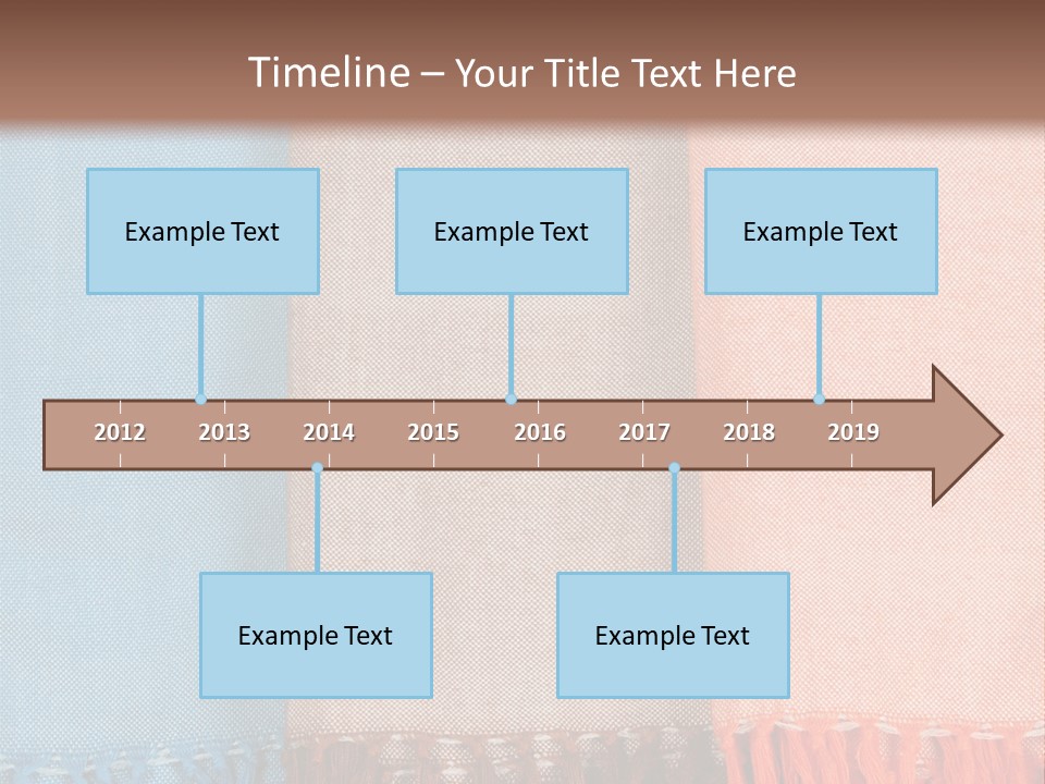 Headscarf Craft Garment PowerPoint Template