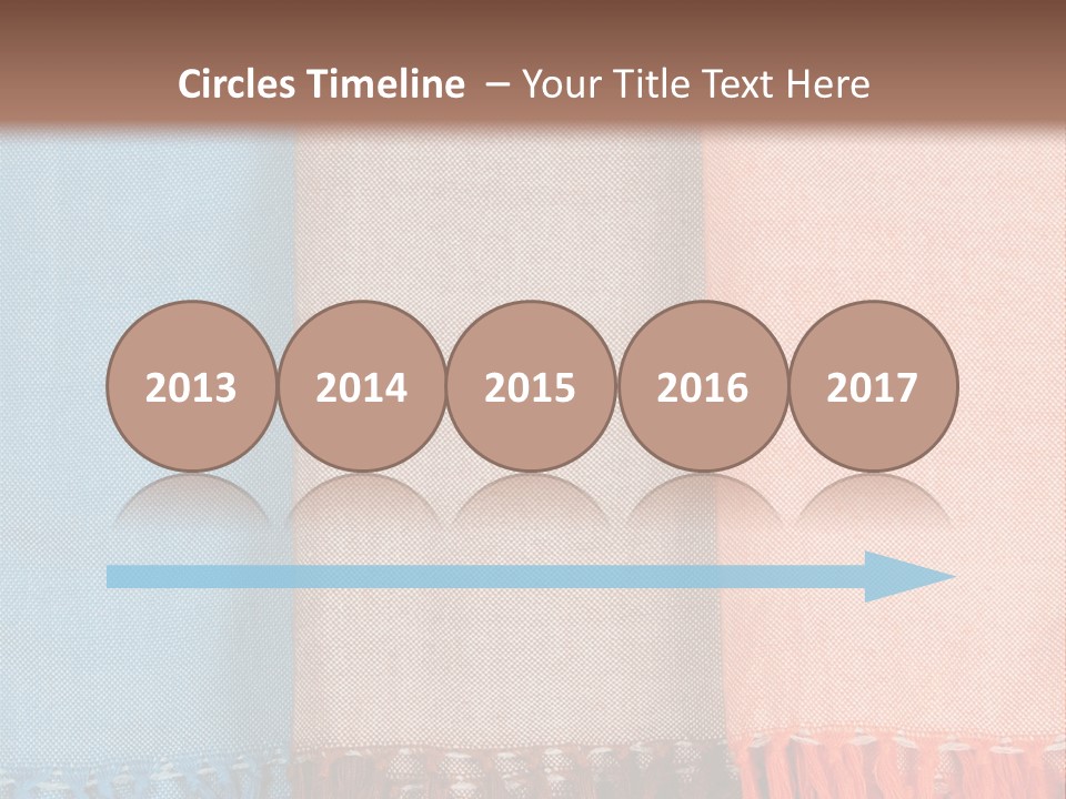 Headscarf Craft Garment PowerPoint Template