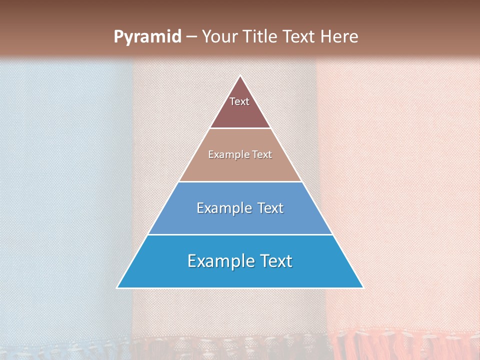 Headscarf Craft Garment PowerPoint Template