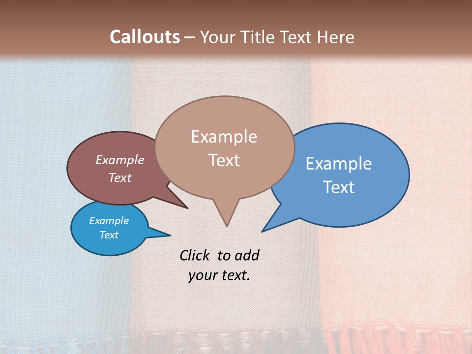 Headscarf Craft Garment PowerPoint Template