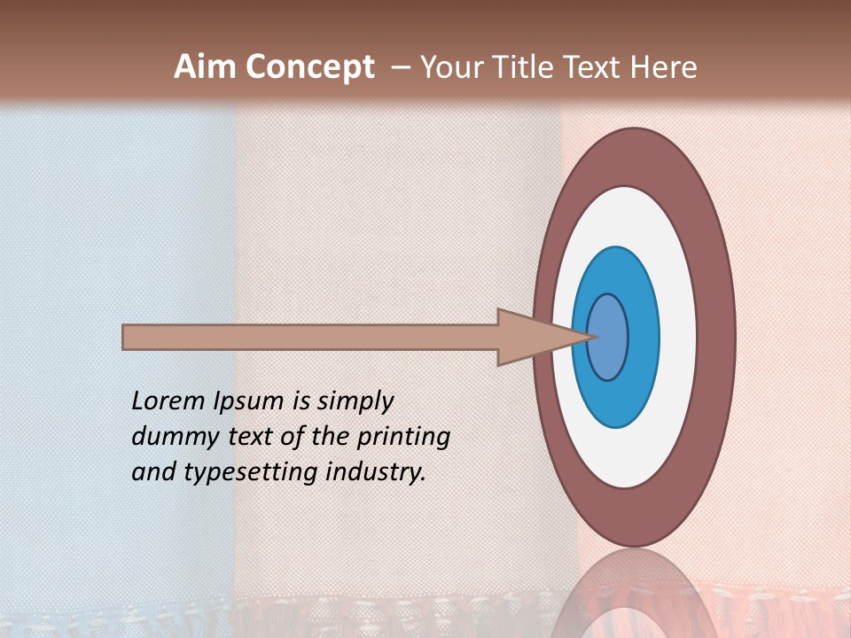 Headscarf Craft Garment PowerPoint Template