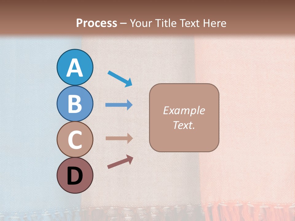 Headscarf Craft Garment PowerPoint Template