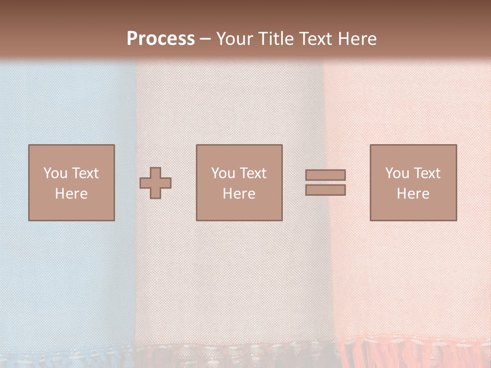 Headscarf Craft Garment PowerPoint Template