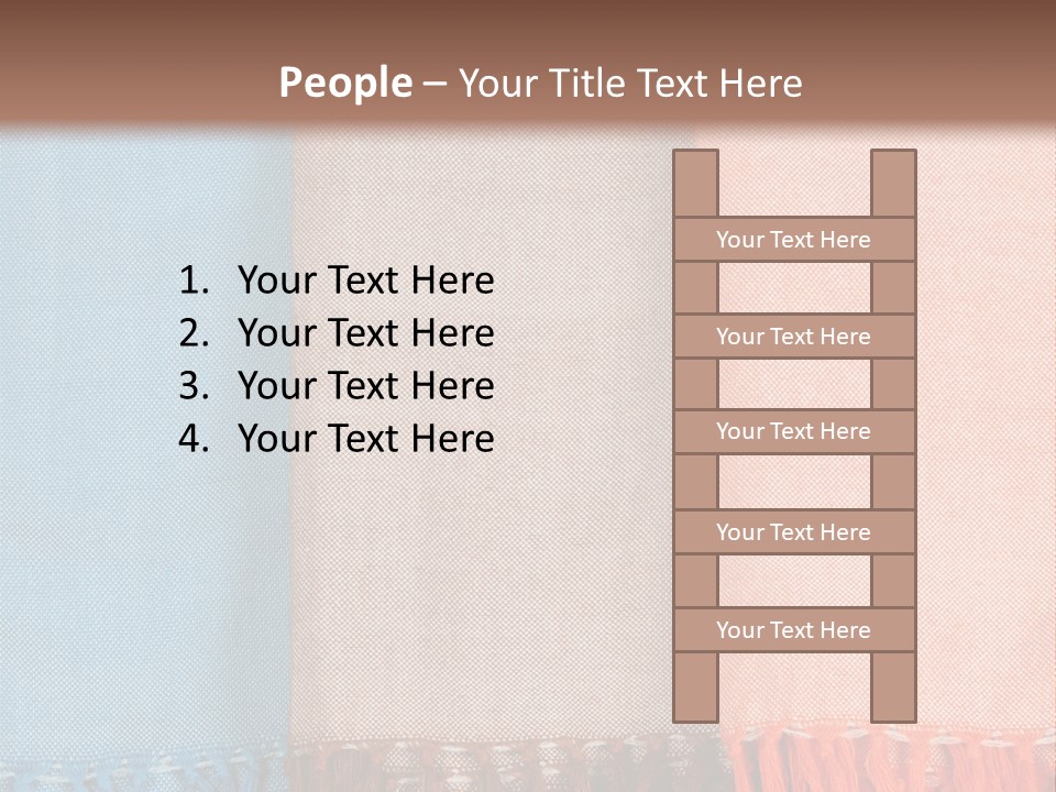 Headscarf Craft Garment PowerPoint Template