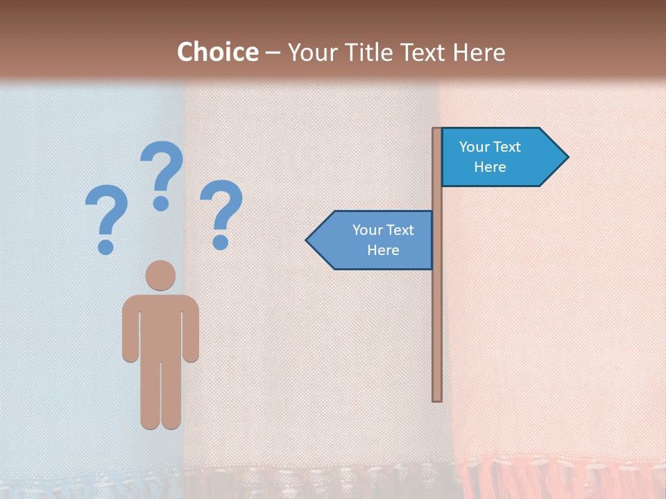 Headscarf Craft Garment PowerPoint Template