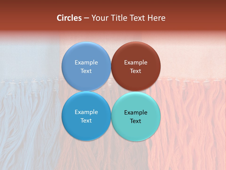 Isolated Casual White PowerPoint Template
