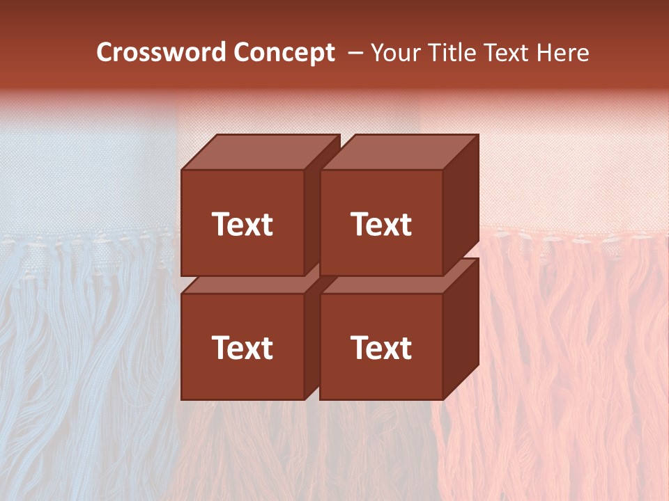 Isolated Casual White PowerPoint Template