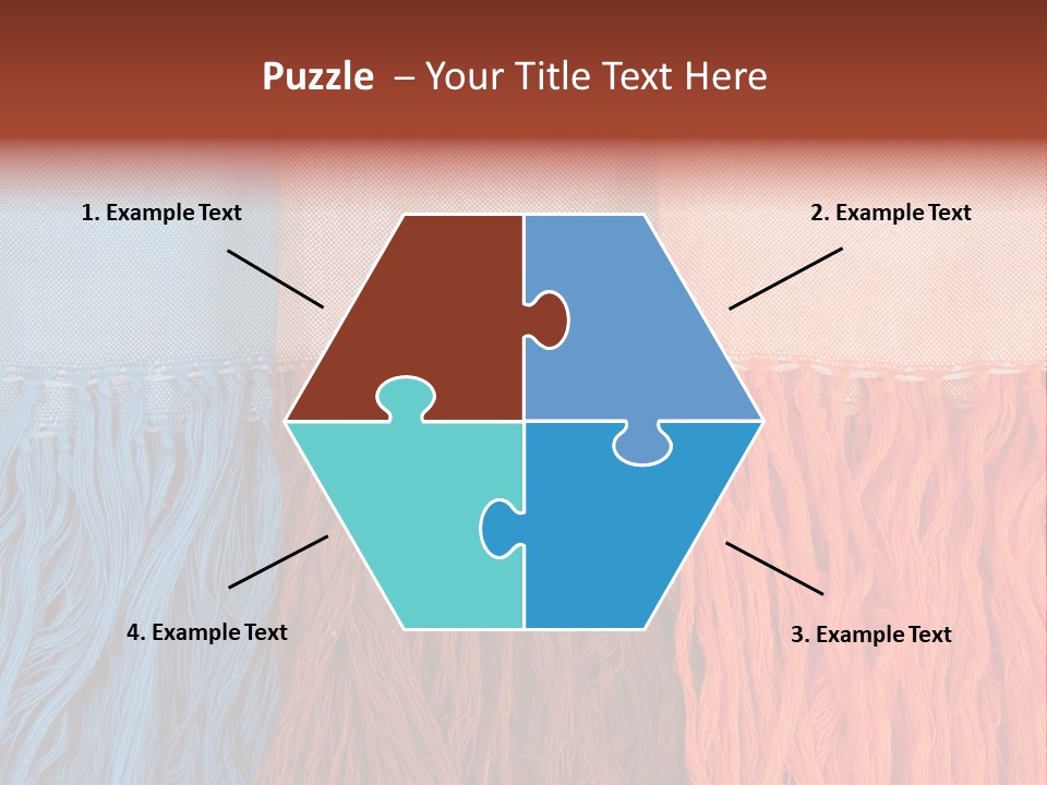 Isolated Casual White PowerPoint Template