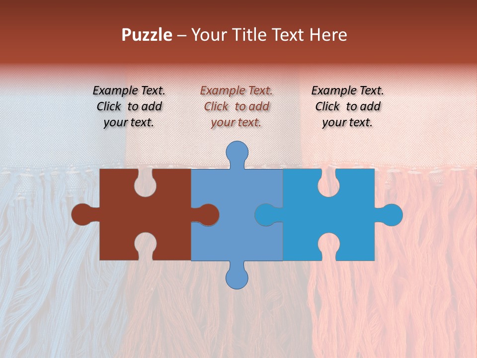 Isolated Casual White PowerPoint Template