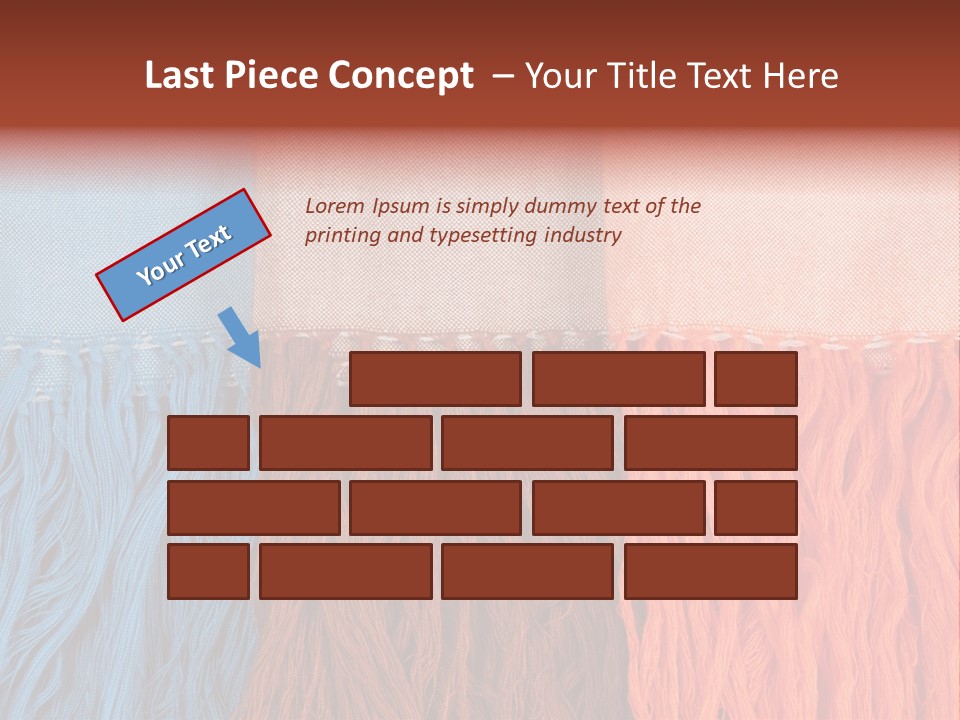Isolated Casual White PowerPoint Template