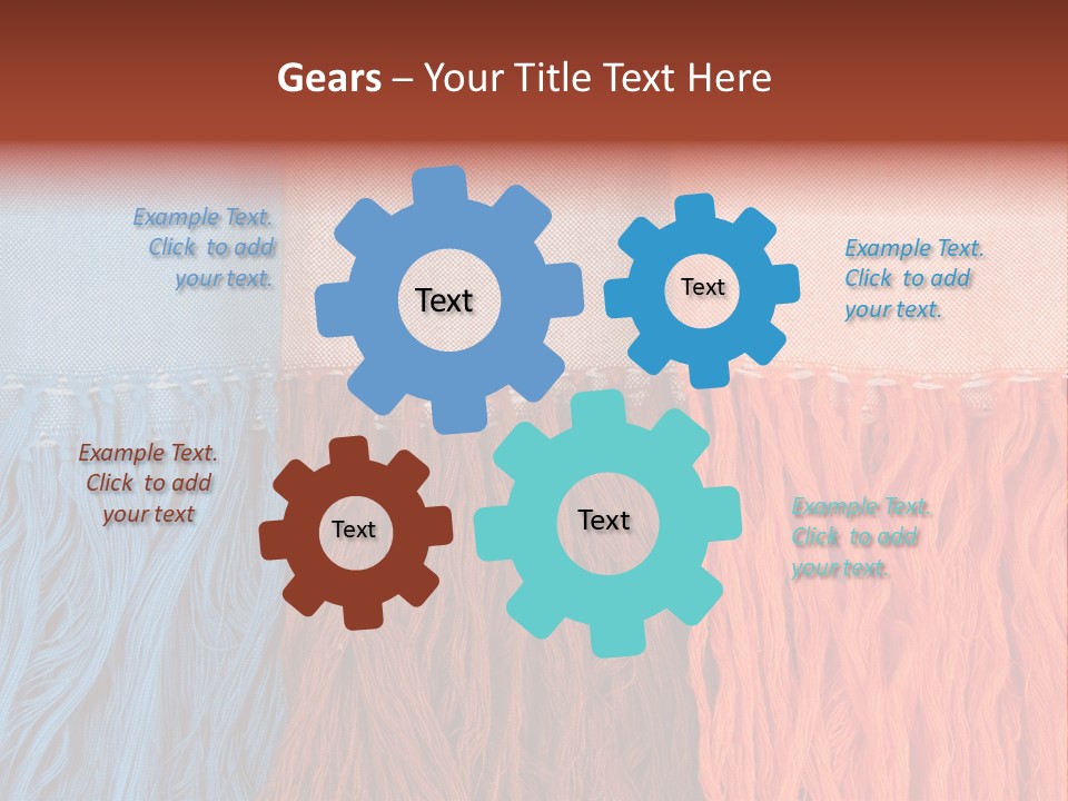 Isolated Casual White PowerPoint Template