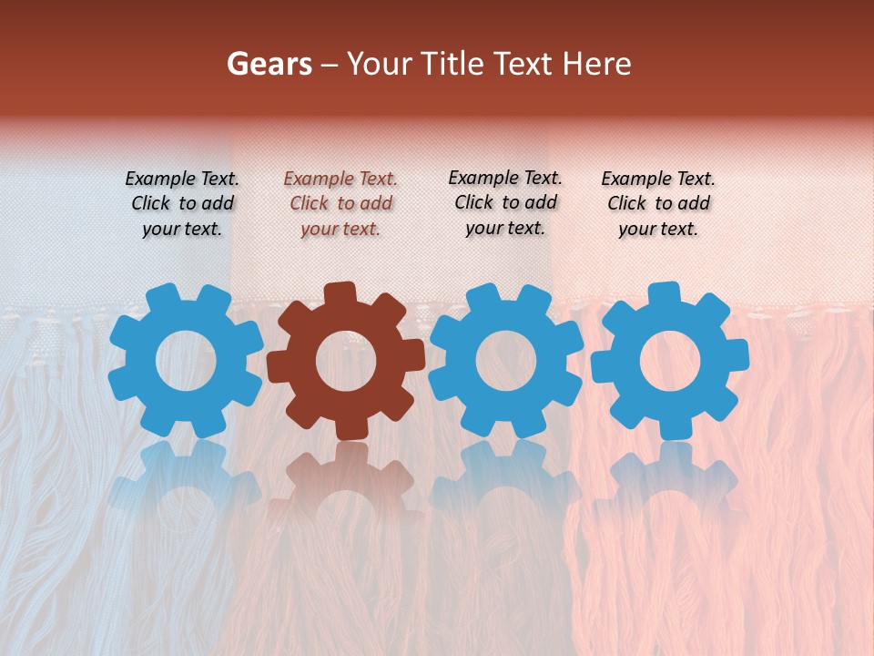 Isolated Casual White PowerPoint Template