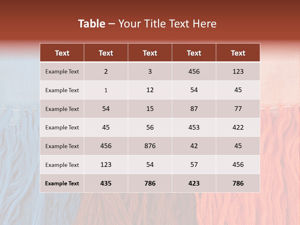 Isolated Casual White PowerPoint Template