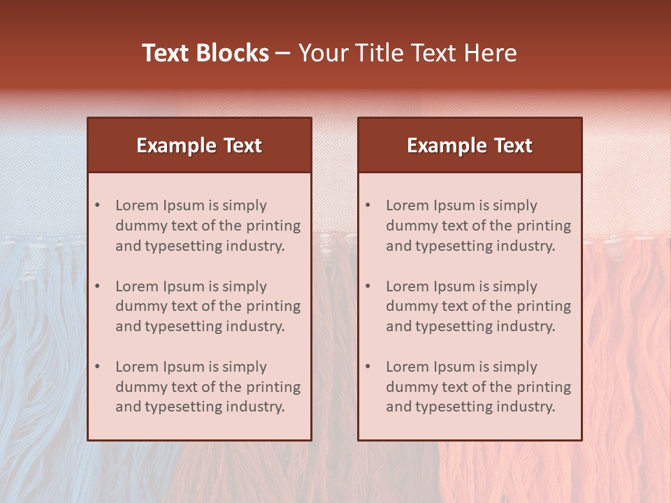 Isolated Casual White PowerPoint Template