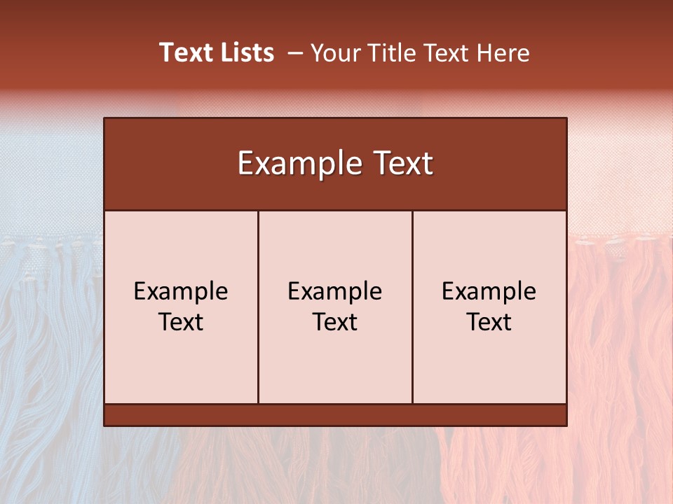 Isolated Casual White PowerPoint Template
