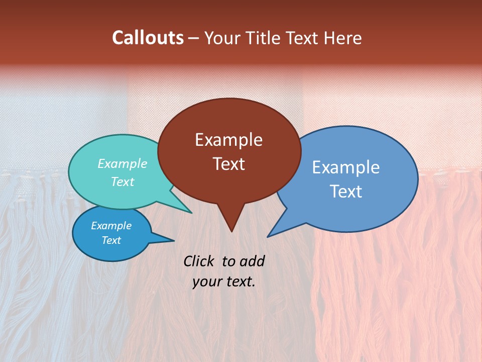 Isolated Casual White PowerPoint Template