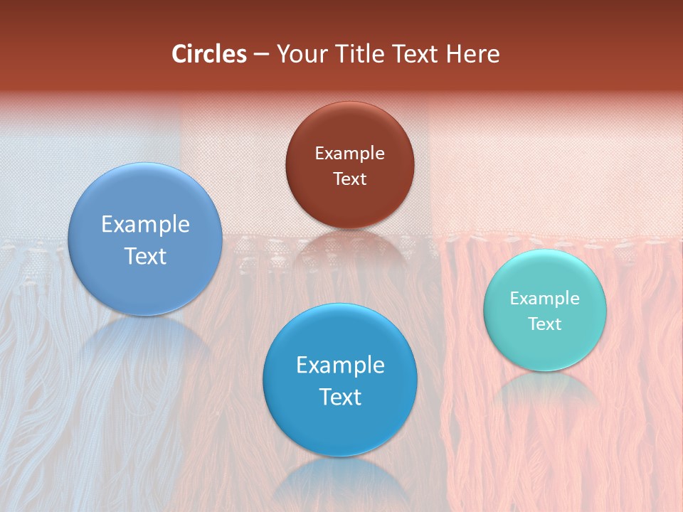 Isolated Casual White PowerPoint Template
