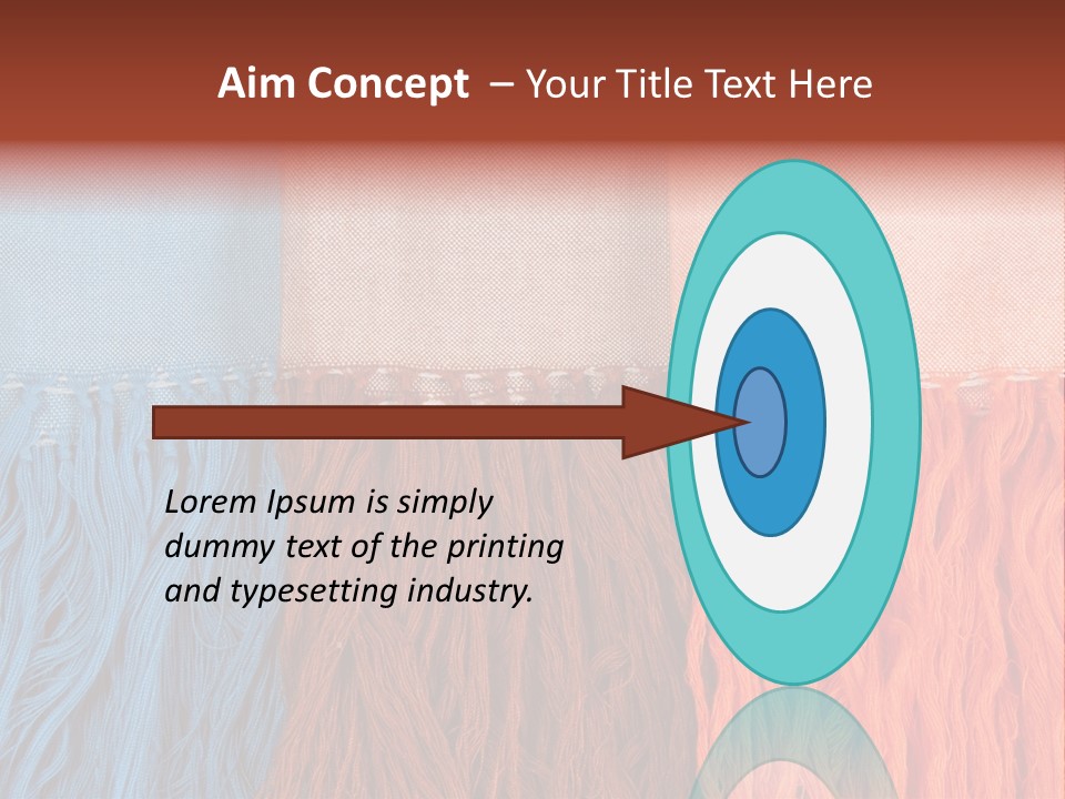 Isolated Casual White PowerPoint Template