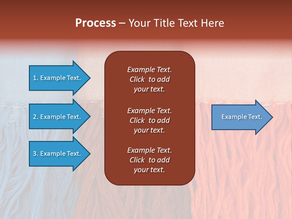 Isolated Casual White PowerPoint Template