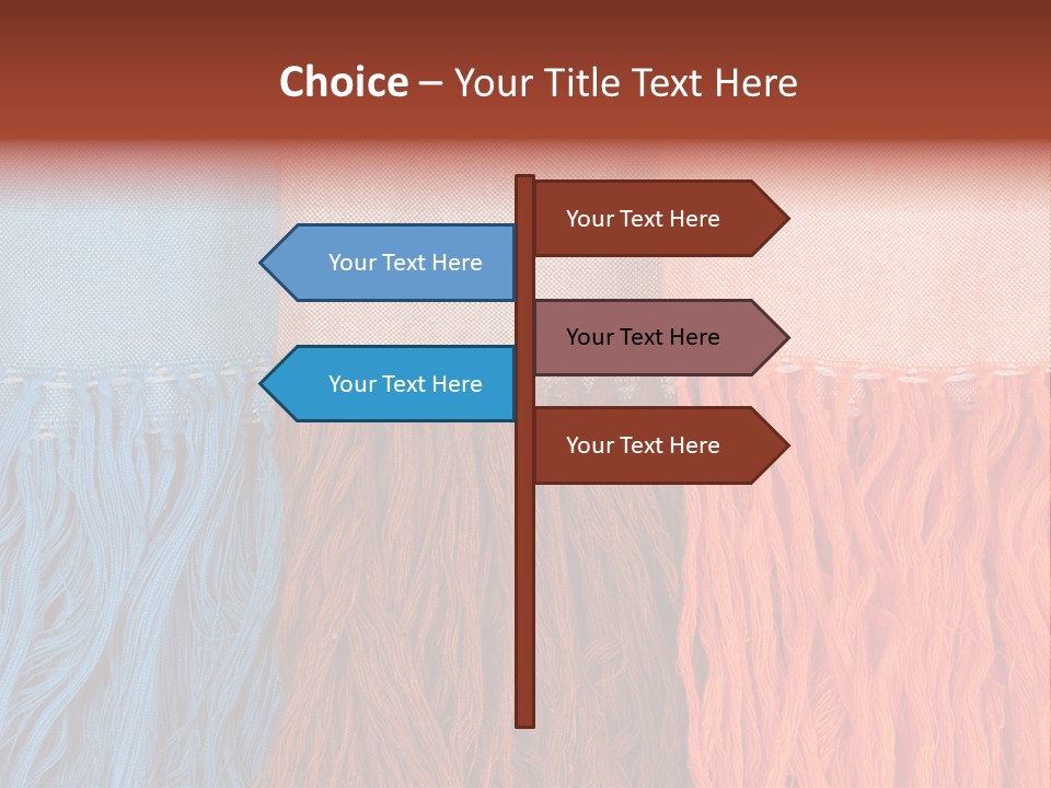 Isolated Casual White PowerPoint Template
