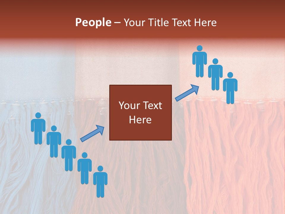 Isolated Casual White PowerPoint Template