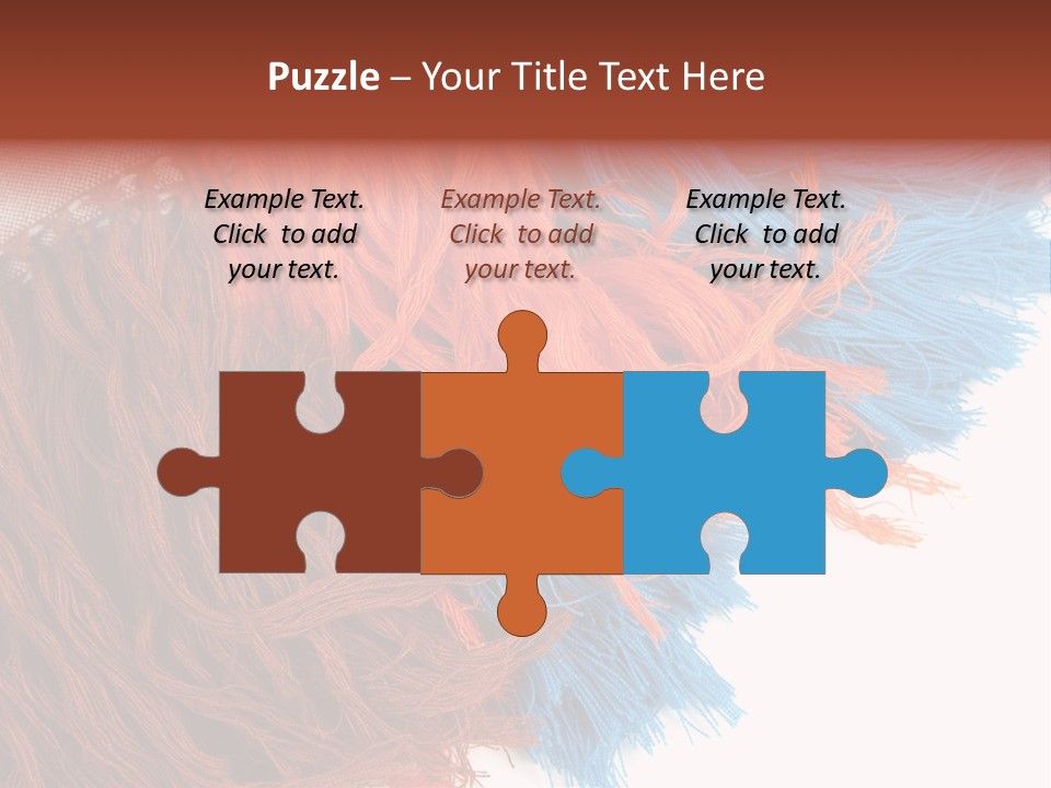 Curve Variegated Elegance PowerPoint Template