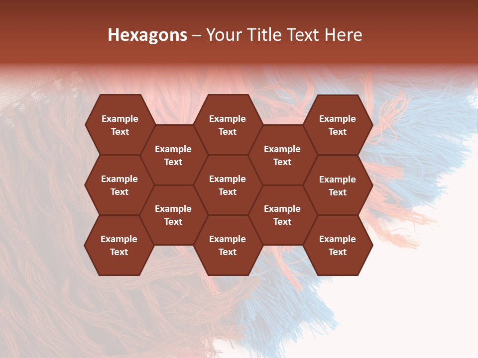 Curve Variegated Elegance PowerPoint Template