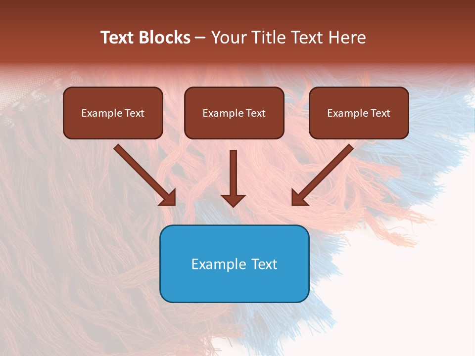 Curve Variegated Elegance PowerPoint Template