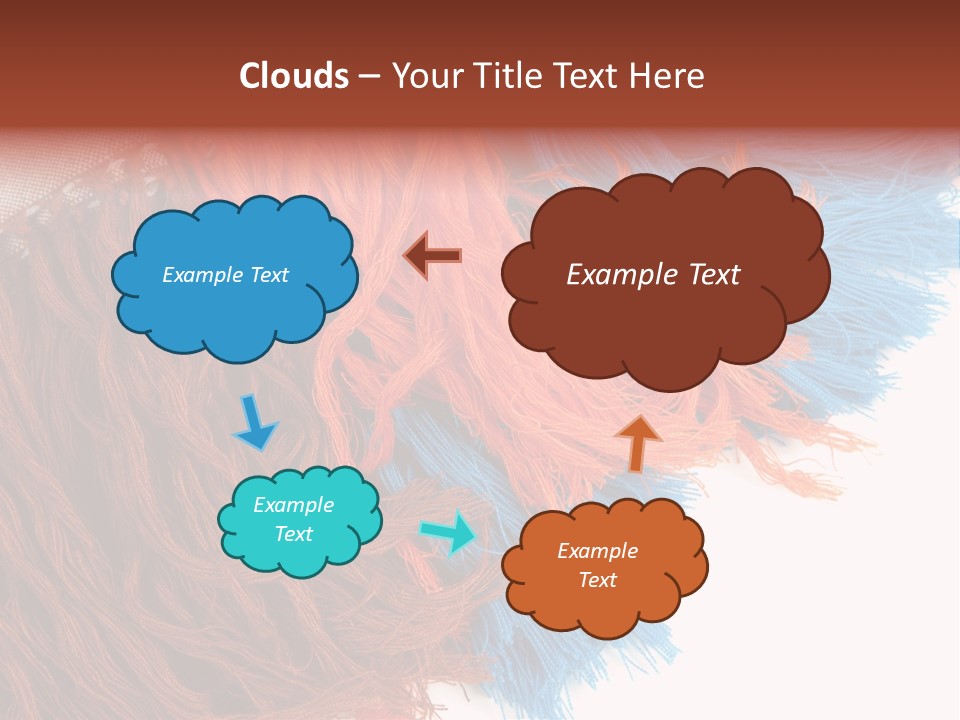 Curve Variegated Elegance PowerPoint Template