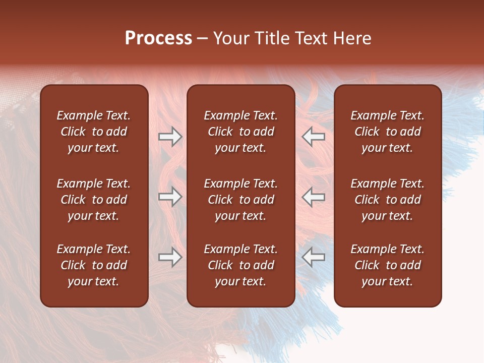 Curve Variegated Elegance PowerPoint Template