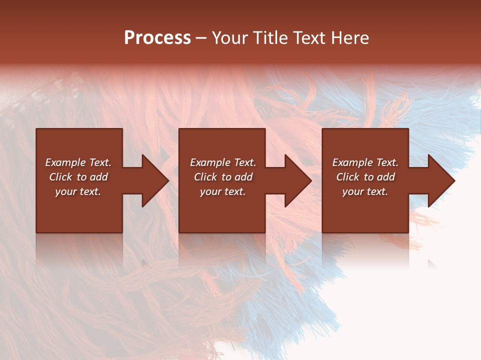Curve Variegated Elegance PowerPoint Template