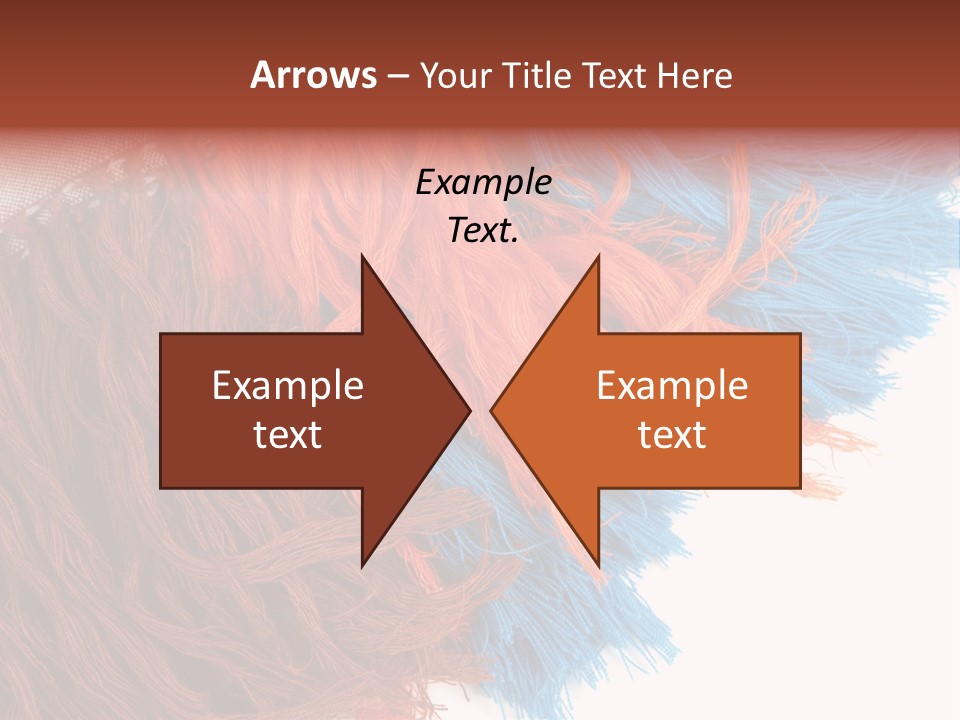 Curve Variegated Elegance PowerPoint Template