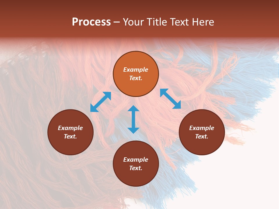 Curve Variegated Elegance PowerPoint Template