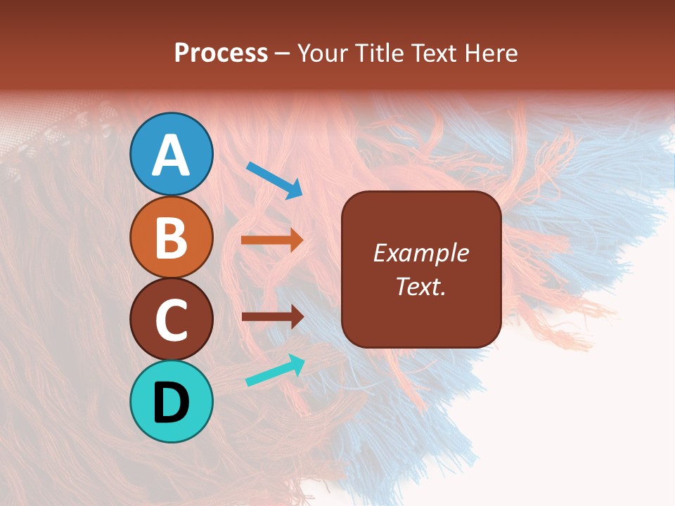 Curve Variegated Elegance PowerPoint Template