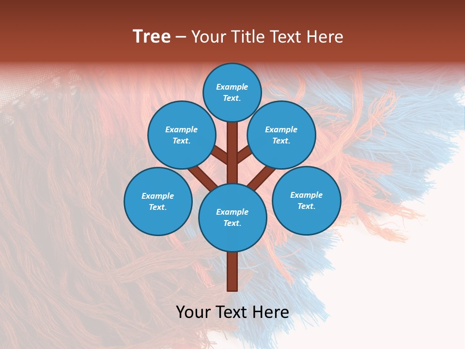 Curve Variegated Elegance PowerPoint Template