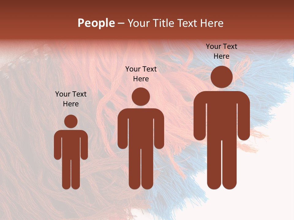 Curve Variegated Elegance PowerPoint Template