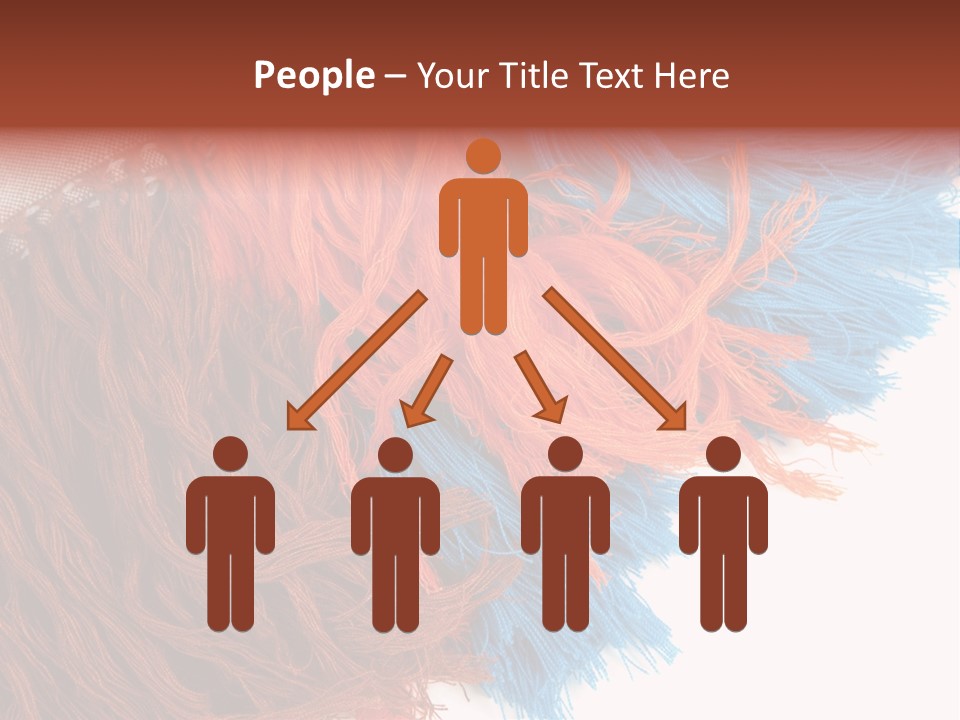 Curve Variegated Elegance PowerPoint Template