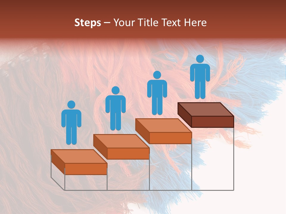 Curve Variegated Elegance PowerPoint Template