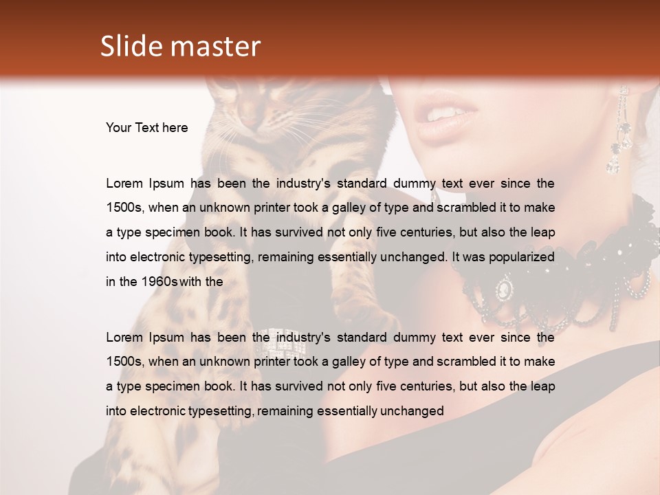 British Animal Lovely PowerPoint Template
