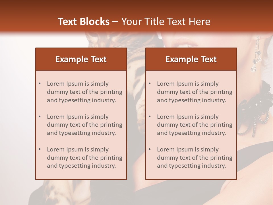 British Animal Lovely PowerPoint Template
