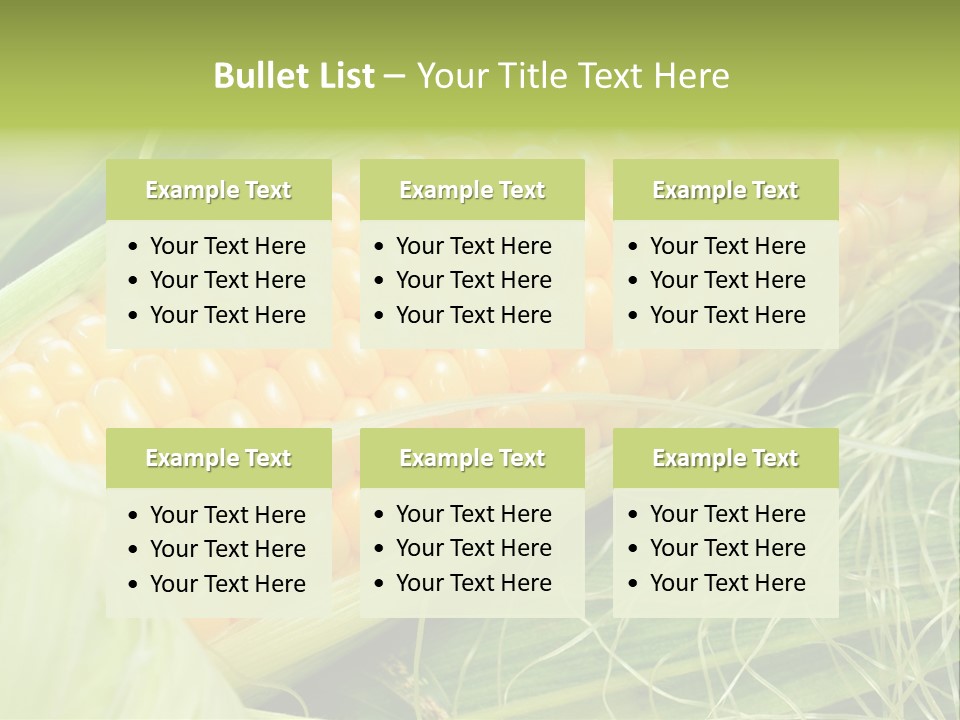 Corn PowerPoint Template