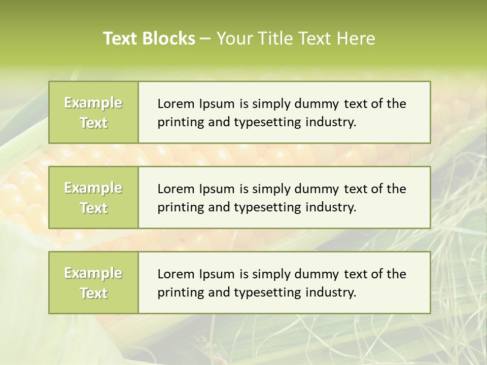 Corn PowerPoint Template