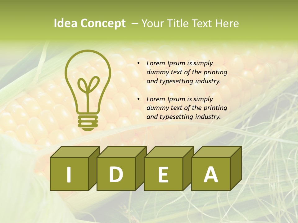 Corn PowerPoint Template