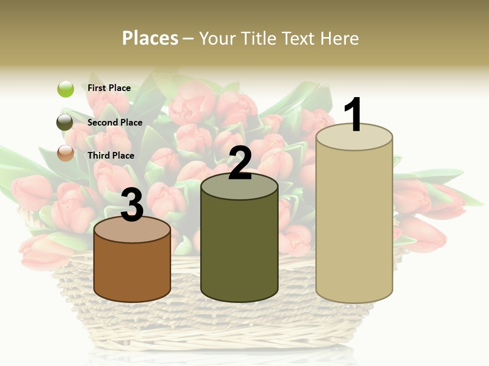 Fresh Straw Isolated PowerPoint Template