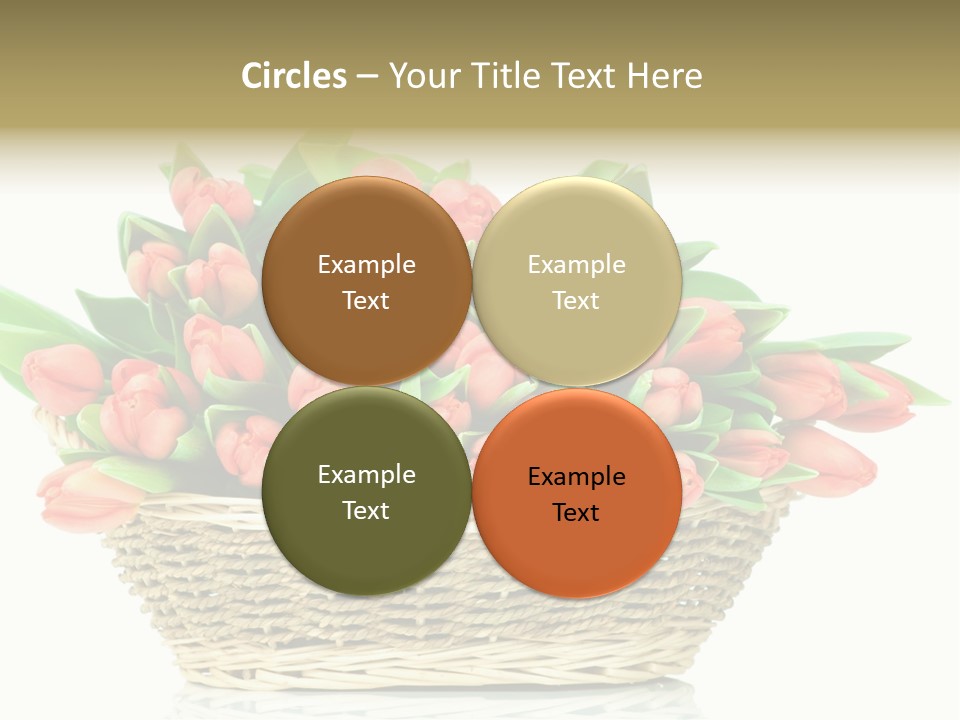 Fresh Straw Isolated PowerPoint Template